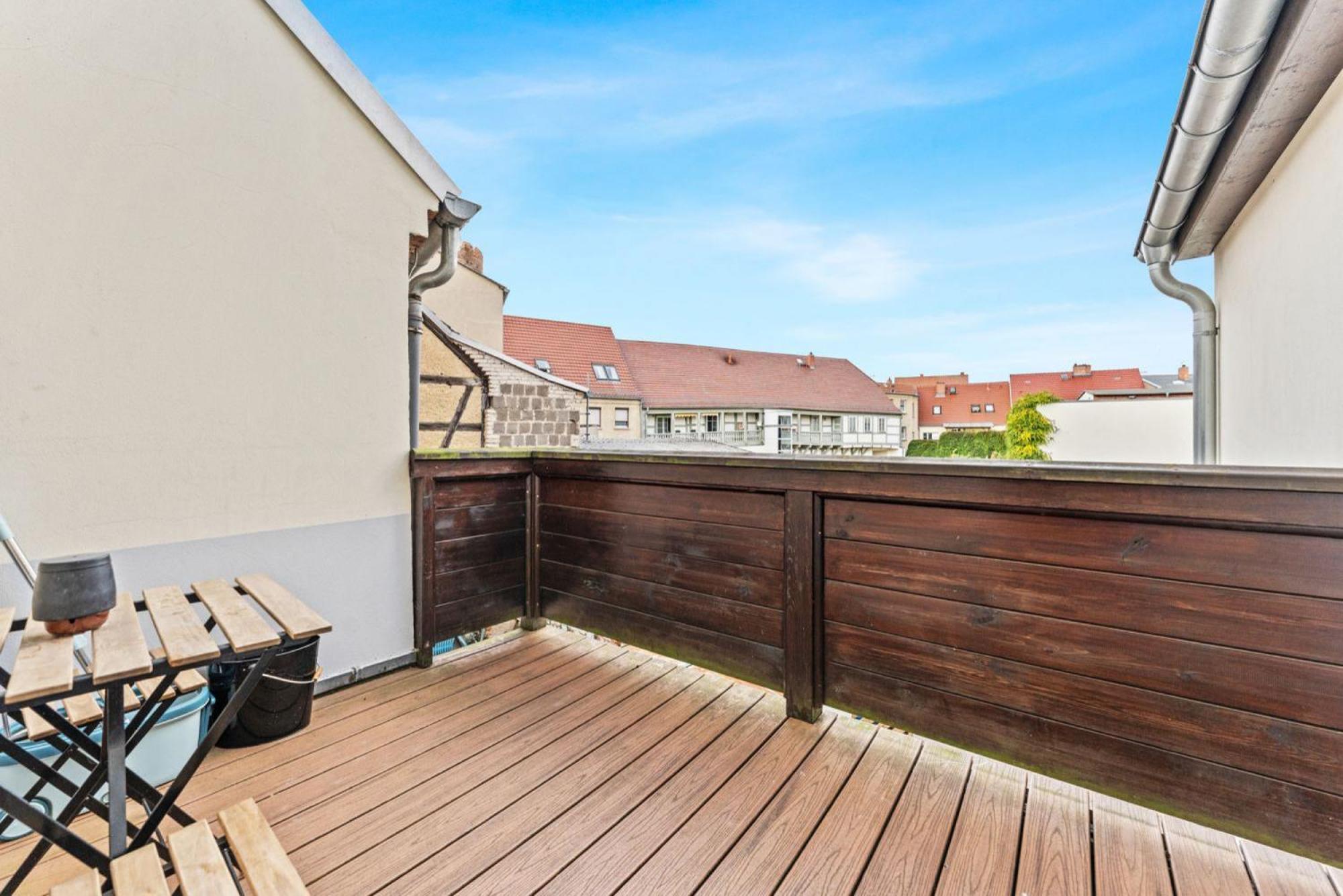 Cosy Apartment With Balcony And Fireplace Jüterbog エクステリア 写真